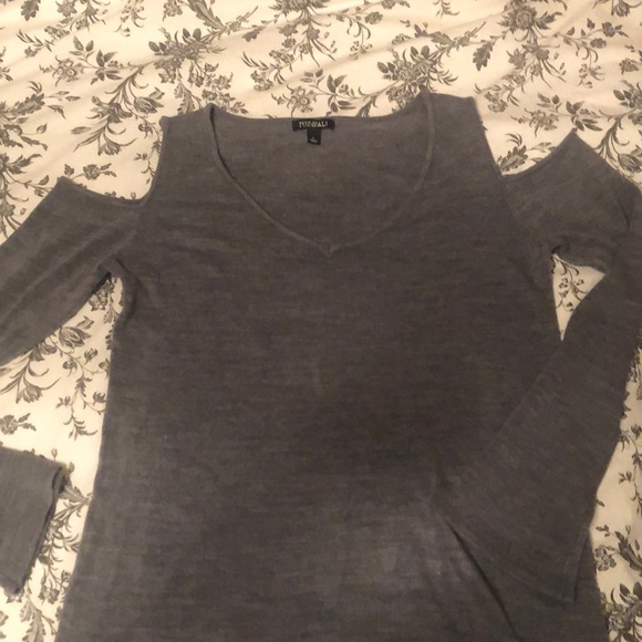 Ladies grey sweater sz large - Picture 1 of 2